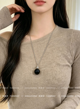 新中式简约复古葫芦项链女配饰