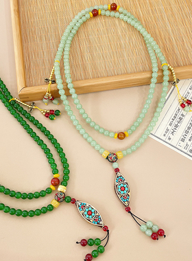 饰故乡国风串珠新中式女项链