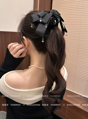 轻奢唯美精致抓夹女高级感