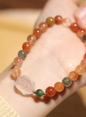 暖言天然福禄寿兔子手链