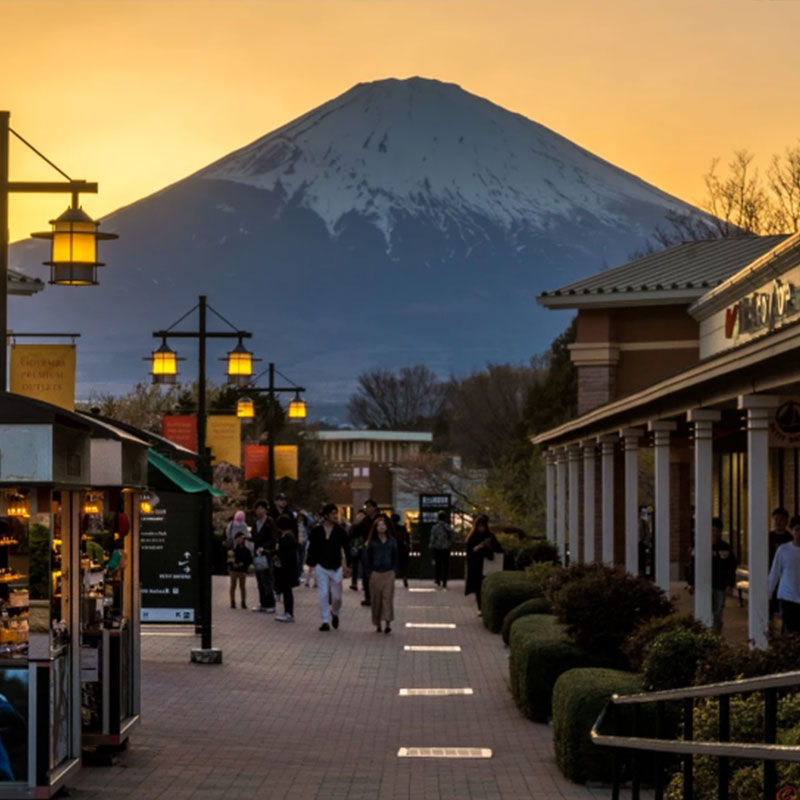 日本旅游东京富士山五合目一日游忍野八海御殿场奥特莱斯跟团游-图2