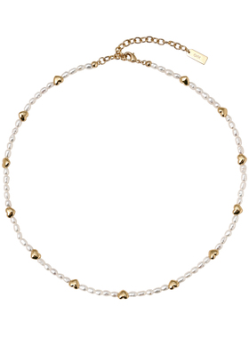 【刘人语同款】OKK心思系列项链 多款叠戴天然珍珠吊坠酷闪锁骨链