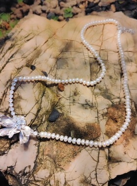 代王直播间精灵花系列锁骨链