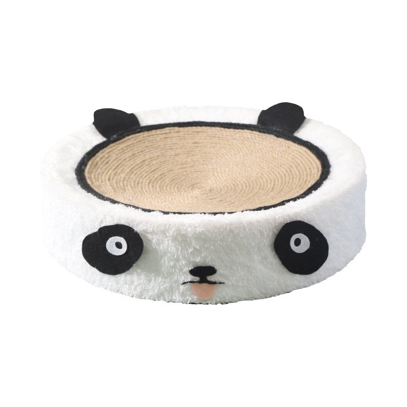 熊猫款猫抓盆猫抓板兔子卡通剑麻耐抓不掉屑四季通用宠物用品,淘宝优惠券,粉丝福利购,淘宝优惠卷