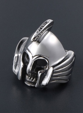 复古变形金刚男士钛钢戒指潮擎天柱指环时尚个性饰品SA555