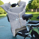 Electric vehicle windshield and quilt to keep warm in winter