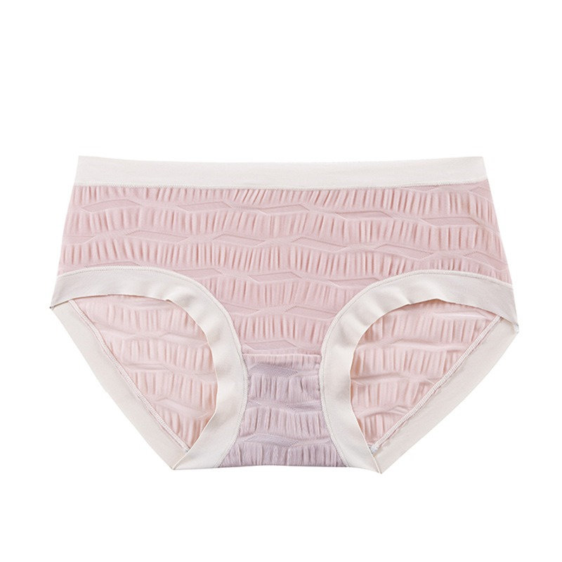 【云朵泡泡】内裤少女生纯棉100%全棉裆抗菌无痕中腰女士三角短裤,淘宝优惠券,粉丝福利购,淘宝优惠卷