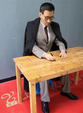 蜡像场景复原电动蜡像仿真人