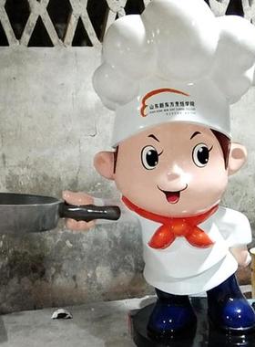 玻璃钢雕塑定制厂家店铺大型摆件门口迎宾卡通人物公仔玩偶吉祥物