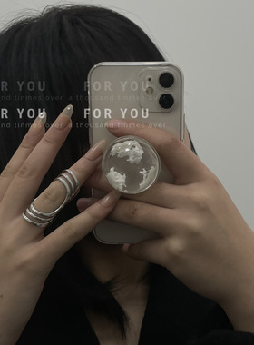 s冷淡风时尚个性戒指男女情侣款