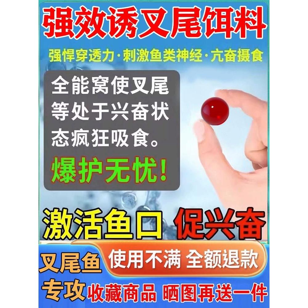 叉尾鱼饵料冬季野钓诱鱼食剂专用叉尾鮰叉尾鲶湖泊黑坑爆护免打窝-图1