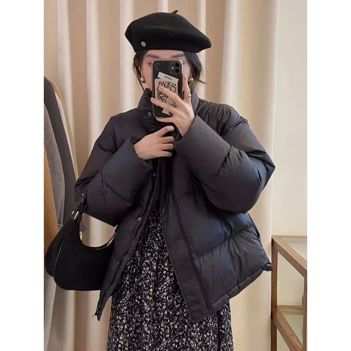 2026年新款小个子短款羽绒服女款冬季加厚基础百搭面包服粉色外套,淘宝优惠券,粉丝福利购,淘宝优惠卷