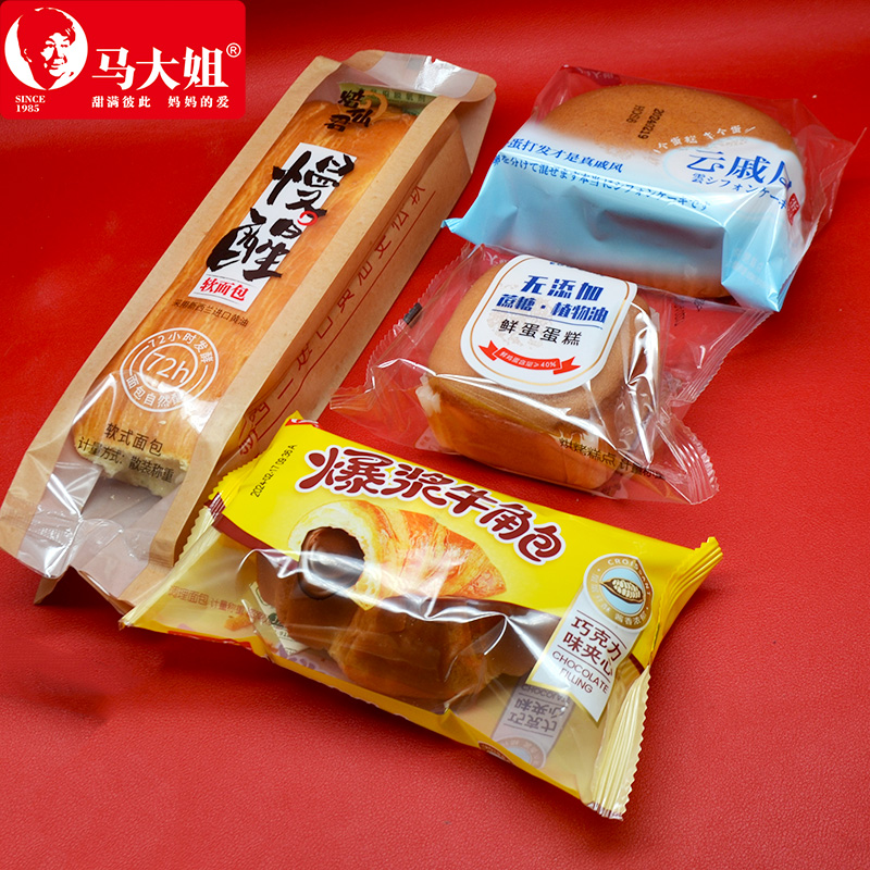 马大姐-手撕面包早餐营养巧克力味蛋糕点心零食脏脏小包面包棒