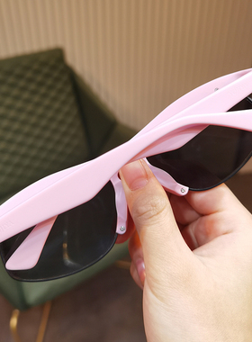 半框墨镜防紫外线欧美风