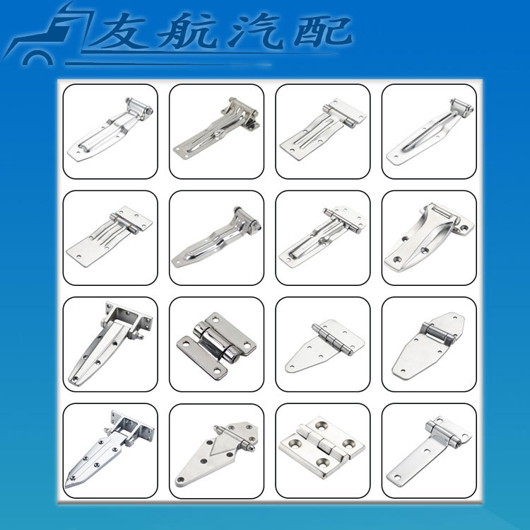 门冷库烘烤箱重型不锈钢工业铰链430合页机械设备箱柜门合页供应-图3