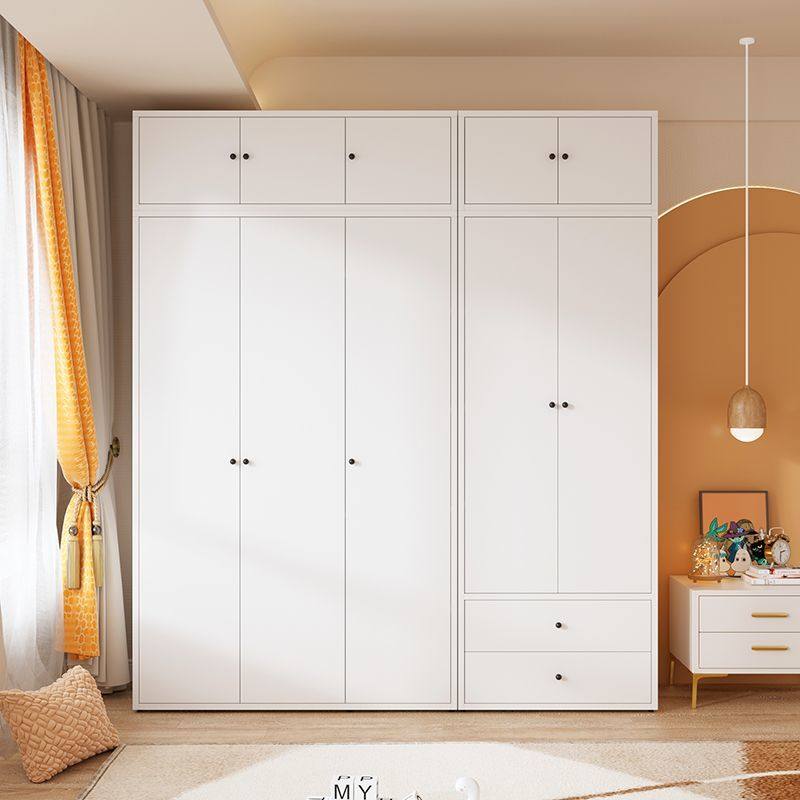 钢制衣柜家用卧室儿童无甲醛带抽屉现代简约小户型出租房金属衣柜,淘宝优惠券,粉丝福利购,淘宝优惠卷