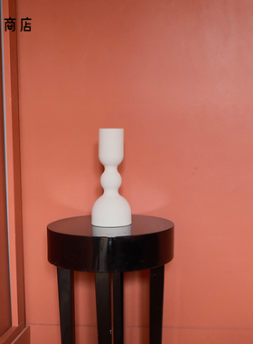 卷宗商店 | 间则  Rong陶瓷花瓶现代简约烛台家居装饰摆件