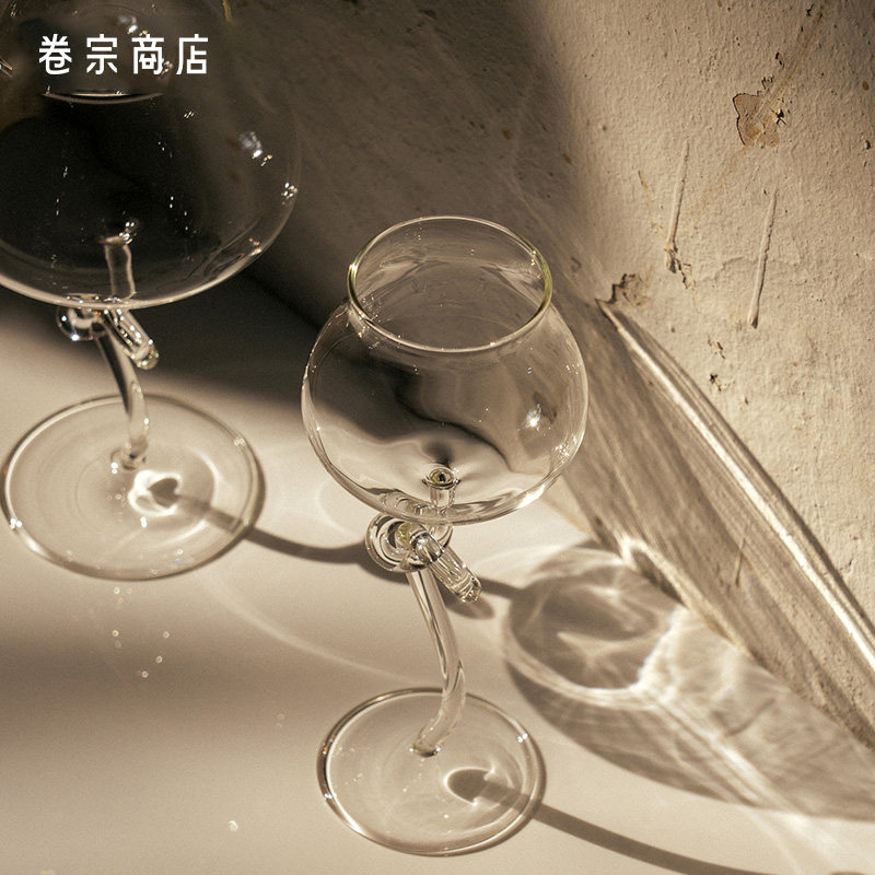 卷宗商店｜on a manner纽结杯镀银高脚红酒杯创意礼物,淘宝优惠券,粉丝福利购,淘宝优惠卷