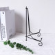 Bracket wall clock special shaped simple iron art