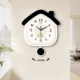 Creative clock wall clock living room dining room house cabin