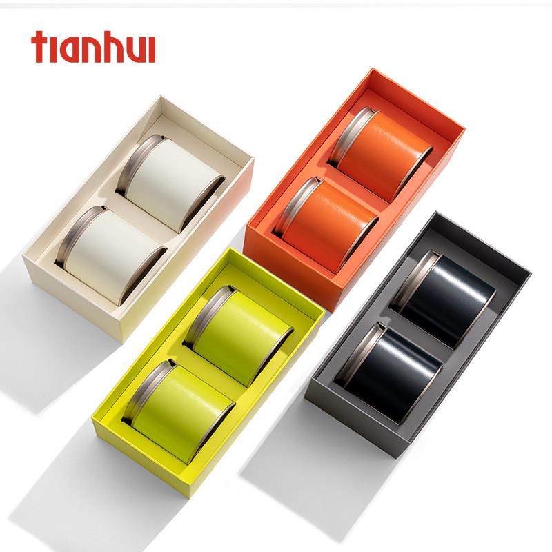 天汇包装茶叶罐空礼盒白茶纸罐礼品盒绿茶高档茶叶包装盒空盒定制,淘宝优惠券,粉丝福利购,淘宝优惠卷