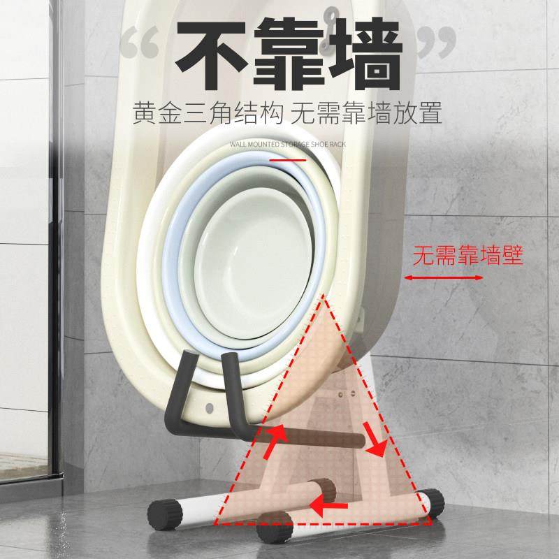 浴室放盆架置物架化妆室脸盆收纳层架落地家用脸盆架厕所盆子收纳,淘宝优惠券,粉丝福利购,淘宝优惠卷