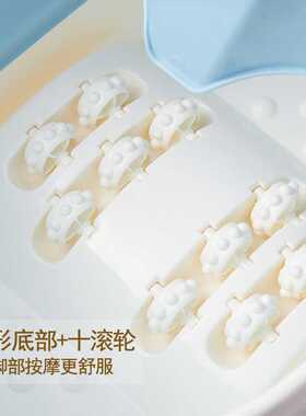 家用可折叠泡脚桶户外旅行便携洗衣桶足浴盆泡浴足浴桶多功能水桶