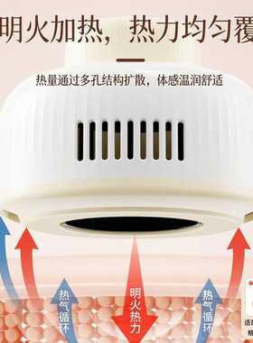 绿莹五度扶阳罐家用艾灸盒 防烫恒温明火艾柱罐艾灸器具 肩颈腰腹