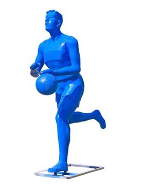 运动篮球人物玻璃钢园林景观学校广场户外摆件抽象纪念雕塑定制