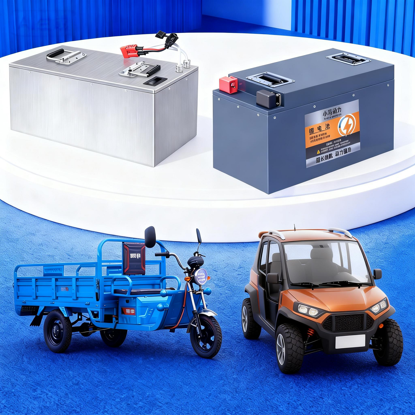 三四轮车电瓶48v60v72v宁德电动车锂电池低速四轮车磷酸铁锂,淘宝优惠券,粉丝福利购,淘宝优惠卷