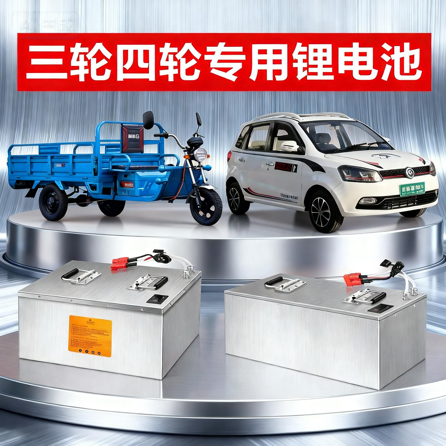 三四轮车电瓶48v60v72v电动车锂电池低速四轮车磷酸铁锂电池宁德,淘宝优惠券,粉丝福利购,淘宝优惠卷
