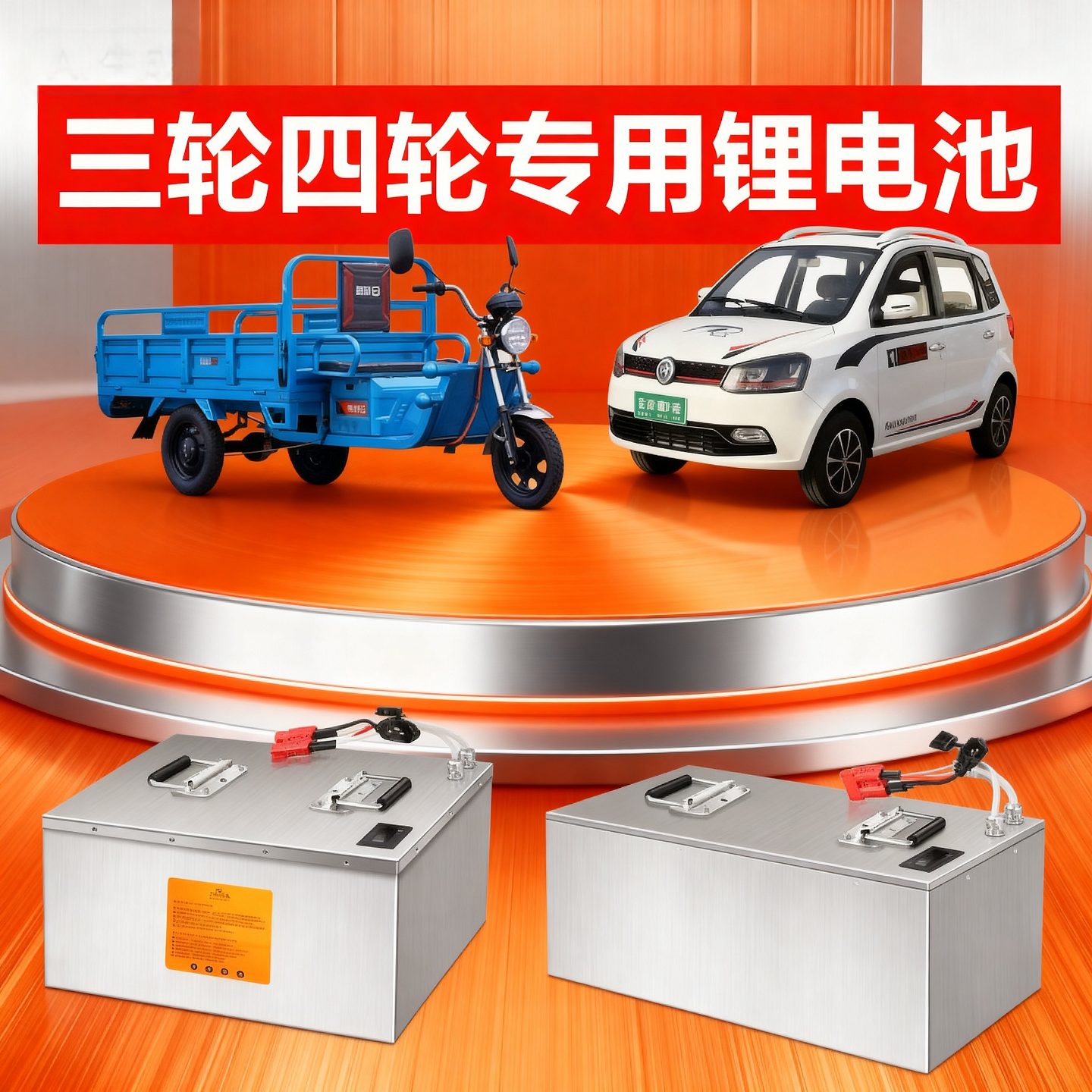 三四轮车电瓶48v60v72v宁德电动车锂电池低速四轮车磷酸铁锂,淘宝优惠券,粉丝福利购,淘宝优惠卷