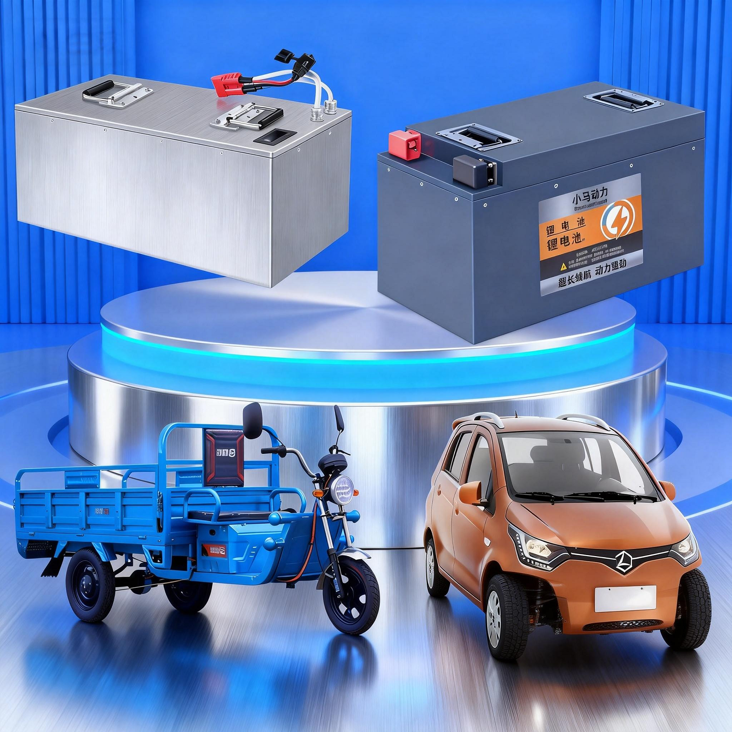 三四轮车电瓶48v60v72v电动车锂电池低速四轮车磷酸铁锂电池宁德,淘宝优惠券,粉丝福利购,淘宝优惠卷