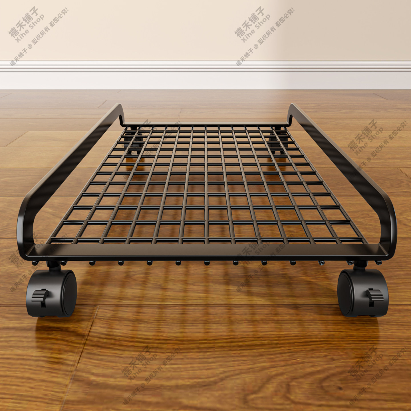 Desktop host bracket removable pulley storage