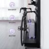 Holeboard bicycle floor rack
