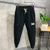 Foreign Trade Original Order -- Discount Self-leaving -- Elastic Bunches Casual Pants Trend Spring Autumn New Fashion 100 Hitch