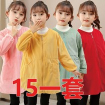 Girl Hood Clothing Light Core Suede Winter Thickened Childrens Down Clothes Suede Hood Clothes Baby Eat Zipper Long Sleeves Hood Clothing