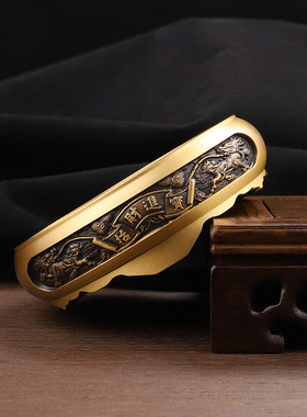 底座香炉纯铜纳福中式