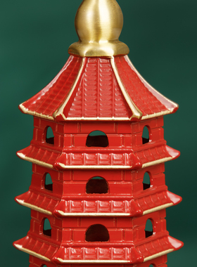 黄铜文昌塔书房办公室摆件