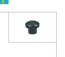 Floating joint (single piece) internal thread type compact size fixed type WHR31-M10WHR32-M14