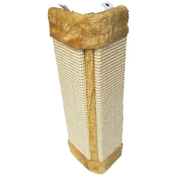 Cat scratching board claw grinder sisal wear-resistant sofa corner protector vertical folding corner guard can be hung on the cage wall ສໍາລັບແມວ