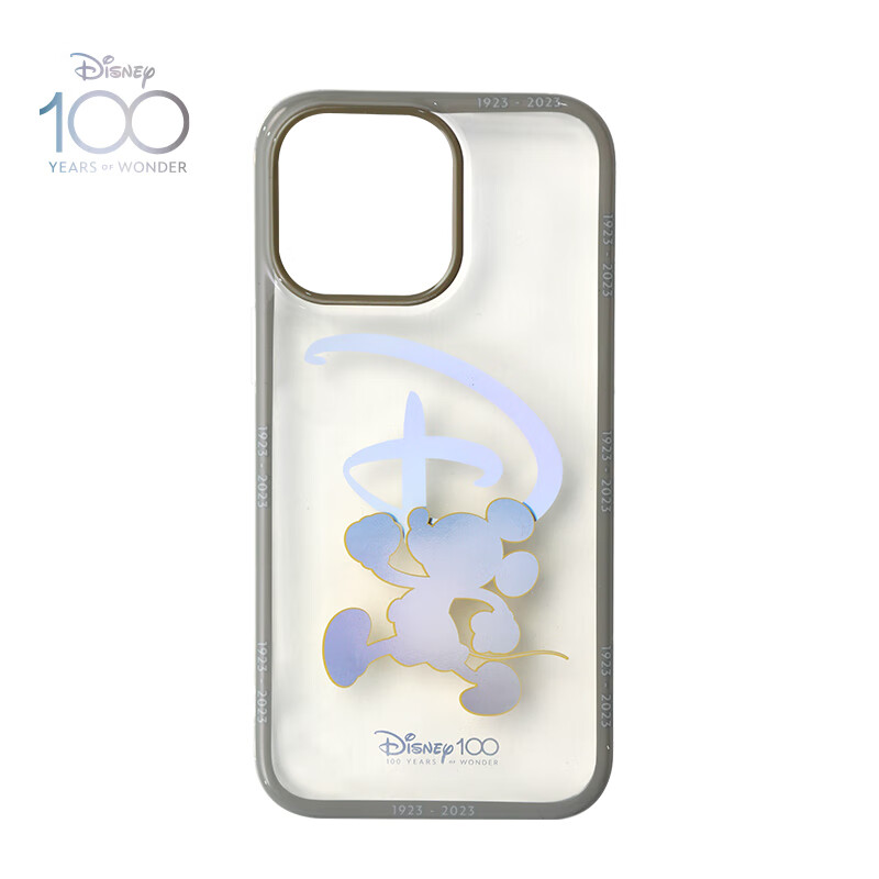 迪士尼复古系列点亮100iPhone14ProMax磁吸手机壳炫彩保护壳米奇透明苹果手机壳联名款14promax手机壳情侣款 - 图2