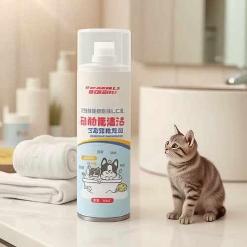 狗狗熊宠物干洗慕斯猫狗通用四季香波免洗泡泡养专用浴液除蚤专用 - 图0