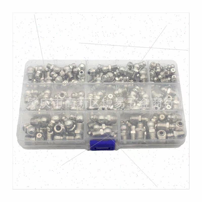 115pcs boxed M6M8M10 nickel plated grease nipple grease ftin - 图3