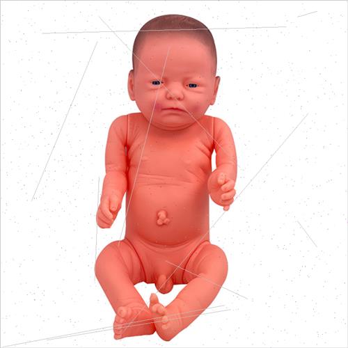 Newborn newborn soft plastic toys dolls medical baby home ec - 图3