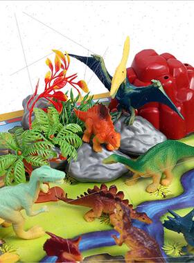 Dinosaur toys animal children Jurassic Tyrannosaurus Rex lar