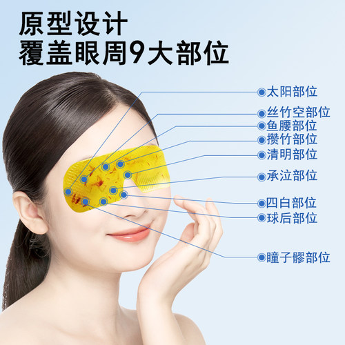 【研究院出品】神龙百草植物草本舒眼贴缓解眼部凝胶冰敷眼罩A4 - 图1