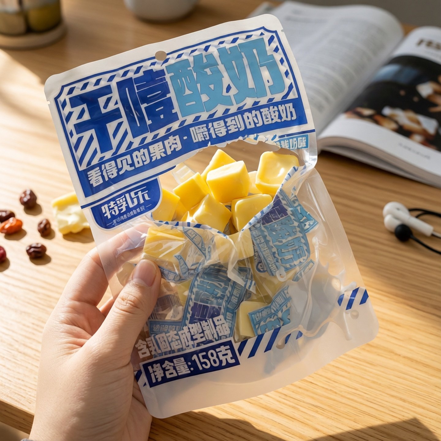 特乳乐干噎酸奶块158g内蒙特产独立装休闲解馋追剧干吃酸奶小零食,淘宝优惠券,粉丝福利购,淘宝优惠卷