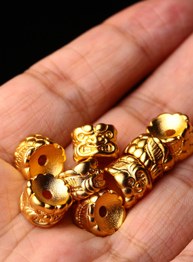 黄金色吞金兽卡环隔片垫片