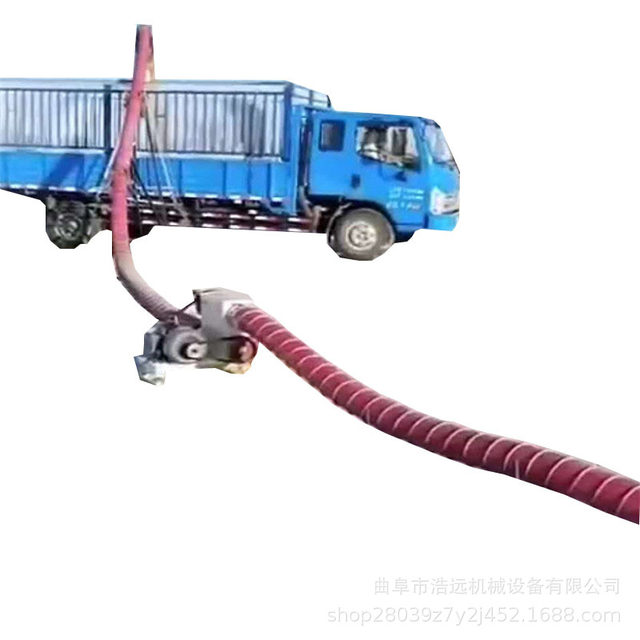Beef tendon hose household extractor spring Jiaolong corn wheat grain suction machine drive sand extraction machine video